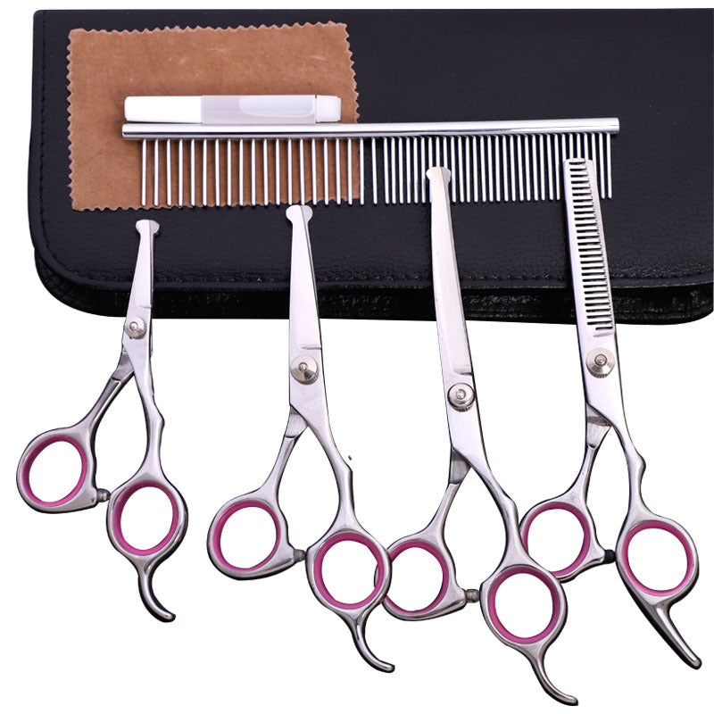 Stainless steel pet trimming shears