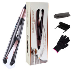 2 In 1 Hair Straightener And Curler Curling Iron For All Hair