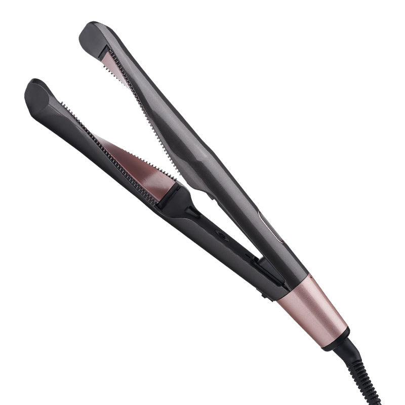 Hair Straightening / Curling Iron Built in Comb