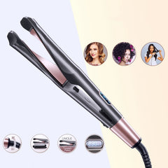 2 In 1 Hair Straightener And Curler Curling Iron For All Hair