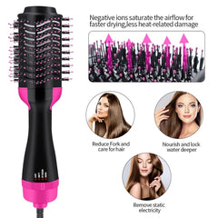 Hot Air Comb 2 In 1 Multifunctional Hair Dryer Comb